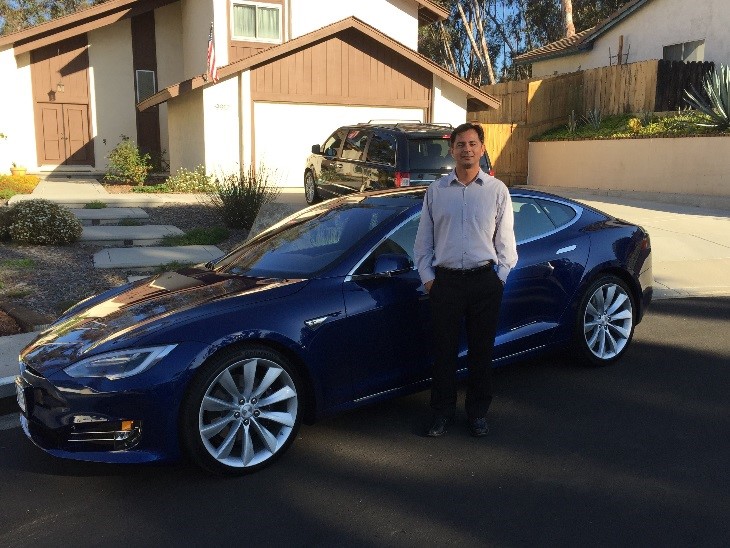Andrew In San Diego Tesla Model S Clean Vehicle Rebate Project